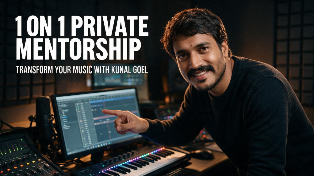 1:1 Music Production & Mixing Mentorship with Kunal Goel